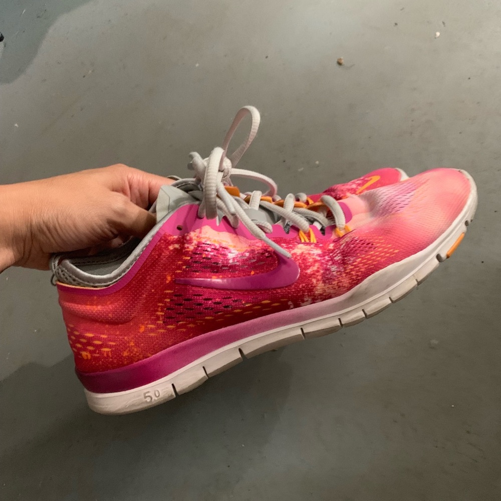 Nike free 5.0 TR cosmic galaxy print